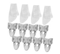 MUELODSIC 12pcs Metal and Celluloid Guitar Finger Picks Set with Ventilation Thumb and Finger Plectrums for Acoustic Guitar Banjo Mandolin Ukulele Portable Pack for Crisp Sound and Extended