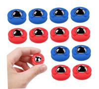 MUELODSIC 12Pcs Multi-function Rolling Beads for Table Football Machine Plastic and Iron Table Game Accessories Compact Lightweight Sliding Balls for Family and Friends Entertainment