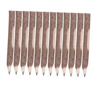 MUELODSIC 12pcs Natural Pencils with Bark Creative Twig Pencils for Sketching Drawing and Party Favors Unique Rustic Design for School Office and Art Studios