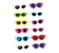 MUELODSIC 12pcs Sunglasses Hairpins for Dog Hair Accessories Lovely Pet Headdress for Pet Cosplay for Puppy Stuff Occasions