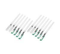 MUELODSIC 12pcs Watercolor Brush Pens Refillable Water-based Fiber Tips Portable and Lightweight for Travel Calligraphy Sketching Brush for Artists and Students