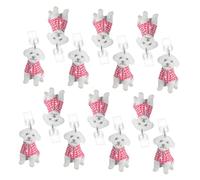 MUELODSIC 15pcs Dog Charm Dustproof Phone Port Protectors Anti-dust Charging Plug Covers Compatible with Apple Devices Lightweight Portable USB Dust Plugs for Travel and Daily Use