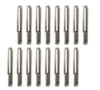 MUELODSIC 16 Pcs Lyre Harp String Nails Metal Fixing Pegs for Harp Strings Zither Tuning Pins Silver Musical Instrument Accessories and Zither