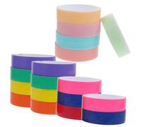 MUELODSIC 18 Rolls Colored Sticky Ball Tapes Self-adhesive Fidget Tapes Stress Relief DIY for Adults Portable with Vibrant Multi-colors