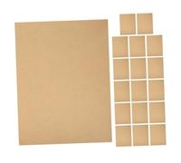 MUELODSIC 18pcs Braille Practice Paper Durable Blank Compatible with Line and Line Braille Writing Boards Enhanced Touch Sensation for Blind Learning Accessible Supplies