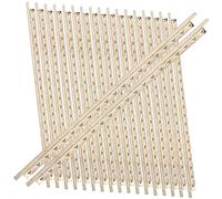 MUELODSIC 19pcs White Copper Guitar Fret Wire Fretboard Accessories for Classical Electric Guitars Replacement Fret Lines Easy Install Luthier Tools