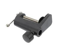 MUELODSIC 1Pc Microphone Bracket Base with Desk Cantilever Clamp Durable Desktop Stand Holder for Home Stage and Broadcast Black