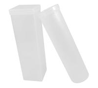 MUELODSIC 2 Pcs Airtight Food Preservation Box with Square and Round Lids Stackable Cookie and Cracker Containers for Pastry Chips Donuts and Spaghetti Storage Odorless PP Material