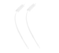 MUELODSIC 2 Pcs Washer Drum Cleaning Brushes with Soft Nonscratch Bristles Flexible Long Handle for Washing Machine and Dryer Vent Cleaning Ergonomic Home Bathroom Tool to Remove Clothes