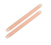 MUELODSIC 2 Pcs Wooden Shuttle Weaving Sticks Lightweight Durable Knitting Tools for Sweaters Scarves DIY Craft Easy to Use Sewing Accessories Suitable for Beginners and Experienced