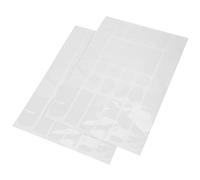 MUELODSIC 2 Sheets Transparent Bike Frame Protector Film Scratch Resistant Adhesive Decal for Bicycle Chainstay Wear Resistant Protective Sticker for Road and Mountain Bikes Easy Bubble