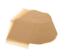 MUELODSIC 200 Sheets Brown Square Silicone-Coated Parchment Paper Non-Stick Meat Cooking Baking Supply Grill Pan Paper for Kitchen
