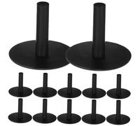 MUELODSIC 20pcs Black Plastic Duck Holder Display Stand for Car Dashboard Stable Rubber Duck Mount with Tight Fit Easy Installation and Removal Non-breakable Decorative Rack