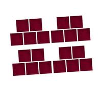 MUELODSIC 20pcs Burgundy Red Disposable Paper Napkins Twoply Absorbent Soft Colored Serviettes for Wedding Party Birthday Dinner Reception and Cocktail Events