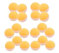 MUELODSIC 20pcs Colored Table Tennis Balls for High Bounce Durable Sports Balls for Indoor Outdoor Training and Recreational Play Dual Color Design for Skill Development and Competition