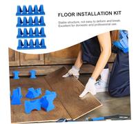 MUELODSIC 20pcs Double-ended Laminate Flooring Spacers Abs Wood Floor Installation Tools for Hardwood and Composite Flooring with Impact-resistant Design