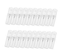 MUELODSIC 20Pcs Plastic Foaming Soap Pump Bottles Refillable Portable Foam Dispenser for Travel Daily Use Wear-resistant Material
