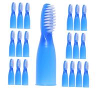 MUELODSIC 20pcs Short Handle Soft Bristle Prison Toothbrushes for Safety and Self-harm Prevention Mini Oral Cleaning Brushes with Wear-Resistant Design for Controlled Use in Confined Spaces