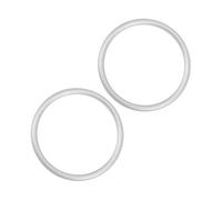 MUELODSIC 2pcs Aluminum Carrier Ring for Newborn Sling Wraps Lightweight Double Rings for Secure Holding for Travel Shopping and Everyday Use