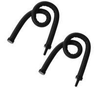 MUELODSIC 2pcs Aquarium Oxygen Bubble Tube 30cm Single Head Rubber Air Diffuser Hose for Fish Tank Aeration and Bubble Release in Aquarium Pumps