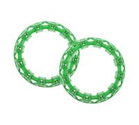 MUELODSIC 2pcs Atv Wheel Hub Covers Plastic Rim Caps Off Road Vehicle Hub Protectors Rim Embellishments Easy Installation