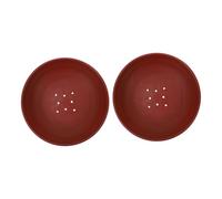 MUELODSIC 2Pcs Breathable Plastic Pigeon Nest Bird Breeding Accessory for Quails and Household Birds Suitable for Resting Sleeping and Hatching in All Seasons