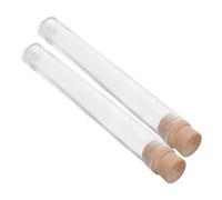 MUELODSIC 2pcs Cat Whiskers Holder Transparent Pet Hair Keepsake Bottles Airtight Memorial Containers for Dog Hair and Cat Whiskers Preservation Portable Lightweight Jars for Display and