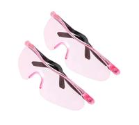 MUELODSIC 2pcs Child Safety Eye Shield Protective Goggles over Pink Cs Battle Over- for Boys and Girls Toy Shooting Game