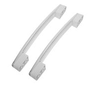 MUELODSIC 2pcs Commercial Refrigerator Door Handles Plastic Replacement Freezer Grip Parts Ergonomic Design Heavy Duty for Restaurants Retail High Traffic Use
