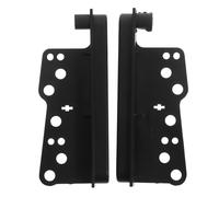 MUELODSIC 2pcs Double Din Installation Dash Kit Stereo Side Trim Bracket for Car Audio Dashboard Deformation Resistant Frame with Easy Installation Compatible with Toyota Great for Enhancing