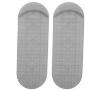 MUELODSIC 2Pcs Elliptical Machine Foot Pedals Parts Lightweight Grey Plastic Step Platforms for Indoor Fitness Exercise Equipment Accessories