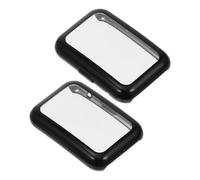 MUELODSIC 2pcs Full-cover Tpu Watch Cases Compatible with Huawei Watch Fit Shockproof Protective Shells with Edge and Screen Protection Lightweight Soft Covers for Sports and Daily Use