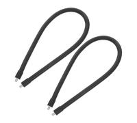 MUELODSIC 2pcs Gooseneck Extension Arms with Male Threaded Adapter Flexible Tripod Mount Extension Tubes for Microphones Cameras Phones Live Streaming and Recording