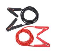 MUELODSIC 2pcs Heavy Duty Automotive Battery Jumper Cables Extra Long Jump Leads with Clamps for Car and Truck Emergency Power Supply Dual Functionality for Jump Starting and Charging