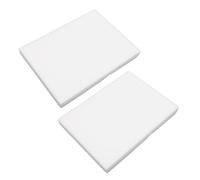MUELODSIC 2pcs High Density Sponge Pads DIY Felting Materials Needle Felting Holder Cushions Elastic Craft Tools for Handmade Decorations