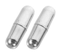 MUELODSIC 2pcs Magnetic Stirrer Bars Stainless Steel Compact Liquid Mixer Rods with Adjustable Speed Control for Laboratory Experiments High Temperature Resistant Portable Magnet Stirrer