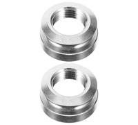 MUELODSIC 2pcs Pickup End Pin Caps for Acoustic Guitar Durable Endpin Buttons for Guitar Strap Easy Installation Thread for