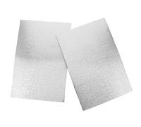 MUELODSIC 2Pcs Reflective Reptile Heat Mat with 38W Thermal Film Insulation, Heating Pad for Lizards, Snakes, Turtles, Frogs, and Geckos, Pet Warmer for Terrarium Tanks