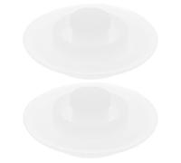 MUELODSIC 2pcs Reusable Plastic Spill Stoppers for Belly Water Bottle Caps Leakproof Plugs with Lightweight Design for Travel Mugs and Hot Drinks
