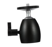 MUELODSIC 2pcs Screw Camera Tripod Ball Head Swivel Tilt Aluminum Mini Mount for DSLR LED Light Monitor Holder