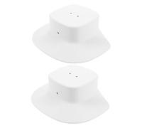 MUELODSIC 2pcs Security Camera Covers Outdoor Plastic Rain Shield Protective Dome for Lens Monitoring in Residential Commercial Industrial Areas