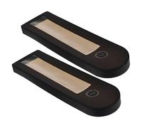 MUELODSIC 2Pcs Silicone Protective Cover for Electric Scooter Control Panel Bump Thickened Dustproof Shell with Window Compact Case for Scooter Switch Protection