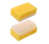 MUELODSIC 2pcs Soft Hair Brush and Sponge Bath for Newborns Sensory Stimulation and Scalp Massage Sensory Trainer to Motor Skills and Hand-Eye Coordination