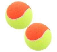 MUELODSIC 2pcs Soft Safe Tennis Balls for Beginners Playground Practice Motor Skills and Hand-eye Coordination with Elastic Playful Design for Boys