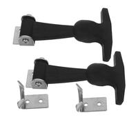 MUELODSIC 2pcs Stainless Steel T Handle Draw Latch with High Load Capacity for Tool Box Accessories Secure Hood Closure Cabinet Security Hasp for Engine Compartments and Industrial Projects