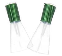 MUELODSIC 2pcs Suona Reed Mouthpiece Replacement Plastic Resin Whistles for Chinese Instruments No Maintenance Pure Tone Stable Pitch Comfortable Blowing Practice and Performance