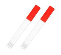 MUELODSIC 2pcs Thermometer Storage Box Plastic Protection Case for Adults Thermometer Holder Tube for Safe Temperature and Needle Tool Storage