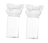 MUELODSIC 2pcs Transparent Ant Water Feeding Boxes Ant Nest Water Cups Feeder Containers for Garden Keepers Stable Use Feed Bowls