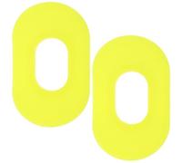 MUELODSIC 2Pcs Yellow Silicone Non-Bite Diving Mouthpiece Lip Guard for Scuba Regulator Snorkeling Accessory with Freeze and Sting Protection, Soft Comfortable Spare Cover for Diving Use