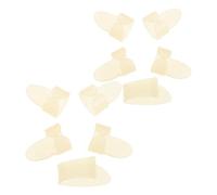 MUELODSIC 2sets Glow Dark Guitar Fingerpicks for Fingerstyle Playing of Fluorescent Fingertip Protectors for Banjo Ukulele and Guitar Supplies